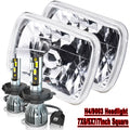 5X7 Beam YJ LED Rectangle Jeep XJ Hi-Lo Wrangler Cherokee For Headlights 7x6