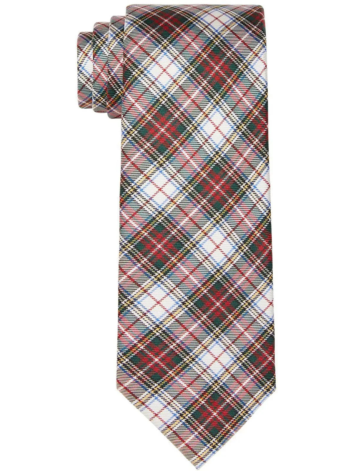 Silk Mens Tommy Neck Hilfiger Plaid Tie