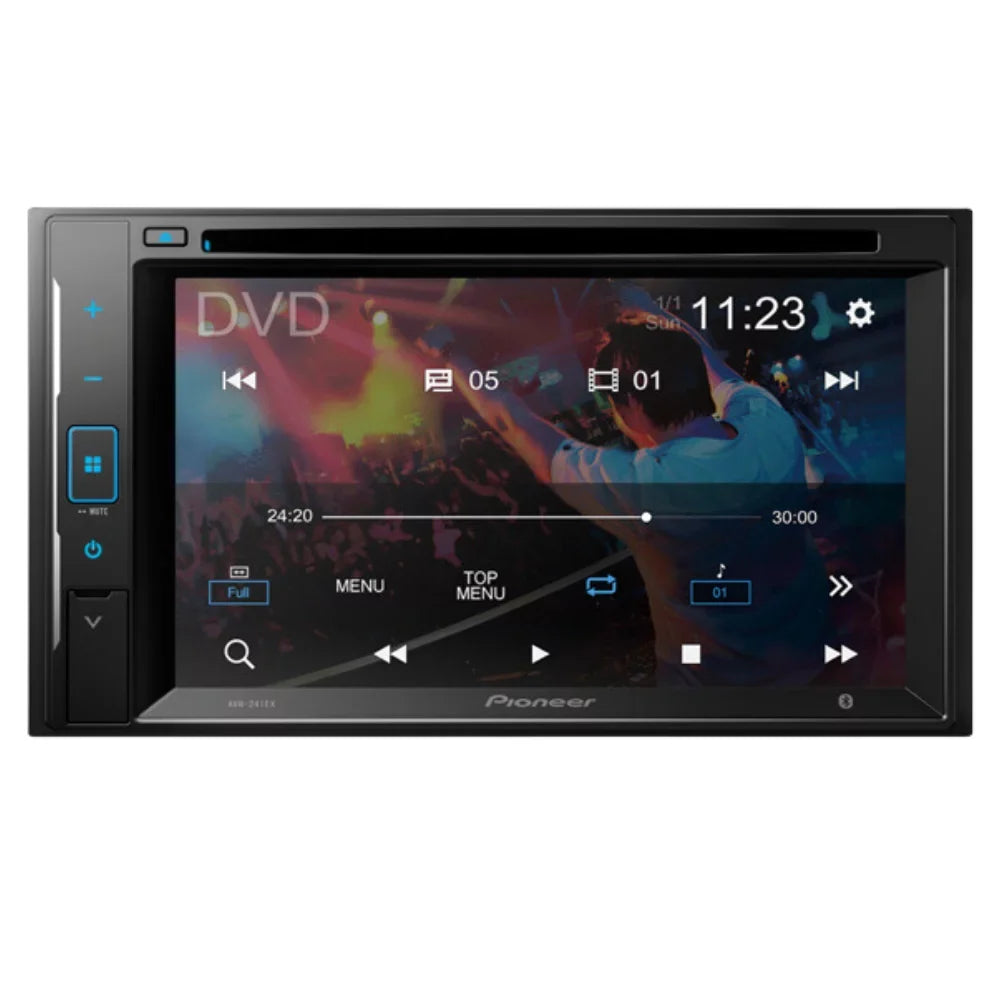 Stereo Dash Mounting DVD Pioneer Touchscreen, Double Pontiac Bluetooth 2001-2005 with Kit Camera, and Bundle Din - Multimedia for Grand Car Kit Installation / KIT2416 Backup AM