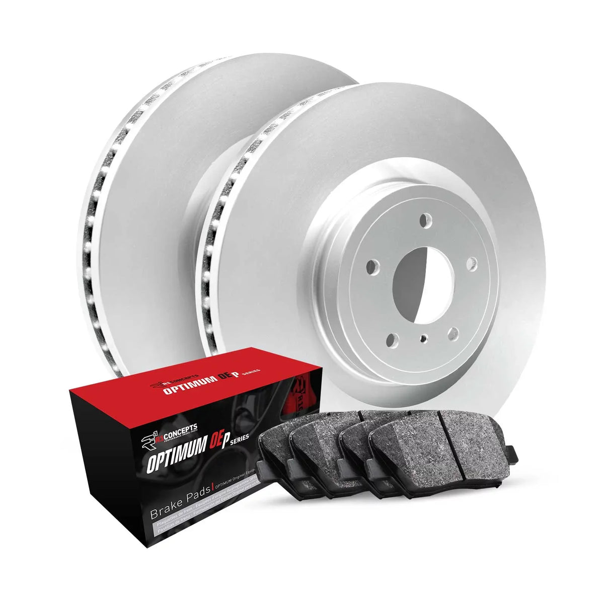 SS R1 Fits Coated Optimum Concepts W/ select: Brake Hdw & 45018 Rotors 2014-2017 Oe Wjuh1 Carbon R1 CHEVROLET Pads
