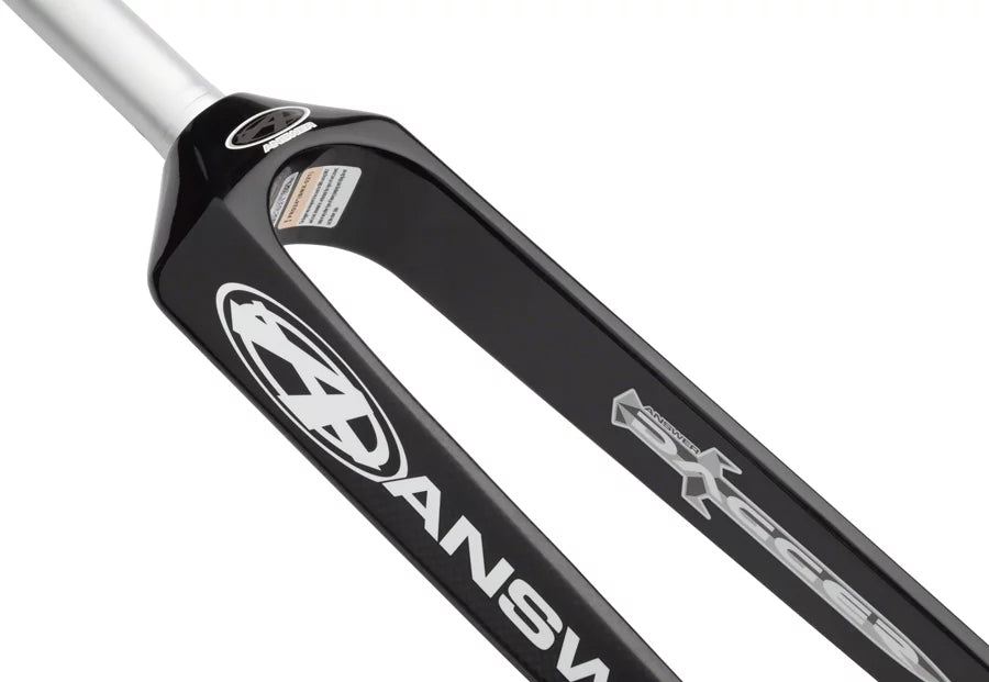 BMX Dagger Matte 24" Answer Fork Pro Legs Forged 20mm Black Dropout Carbon