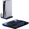 Extra Station Digital Controller Cooling and 5 Playstation and Ports USB and with Edition Dock for PS5 Cooler Station Console, UHD Dual for Fan Charger Charging