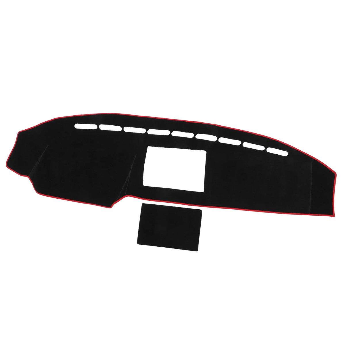 Compatible for 2008-2014 Bargains Protective Polyester Mat Dashboard Center Console Unique Car F150 Black Cover