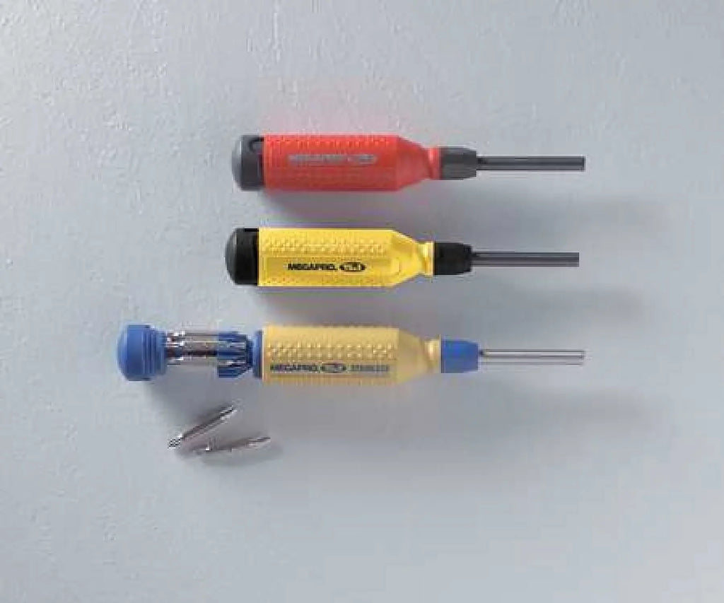 MEGAPRO Screwdriver,15-in-1,8-1/2" Multi-Bit 151NAS-B