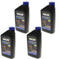 Quarts, Marine 4 2-Stroke LUB-2STRK-M1-12 New Yamaha OEM, Yamalube Engine Oil,