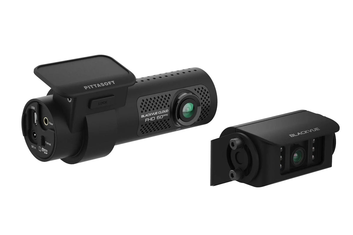 60FPS 128GB GPS Exterior Cam & DR770X-2CH-TRUCK Front BlackVue + Cloud-Ready Dash WiFi With | Waterproof 1080p Card