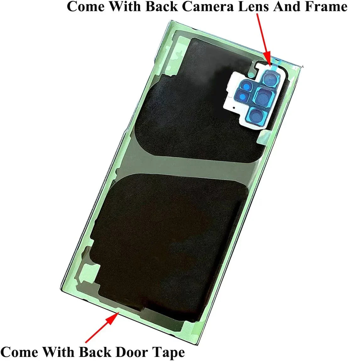 Galaxy Back Door Cover for Note10+ 5G Note Replacement Glass Plus Panel 6.8 10 N976U Galaxy