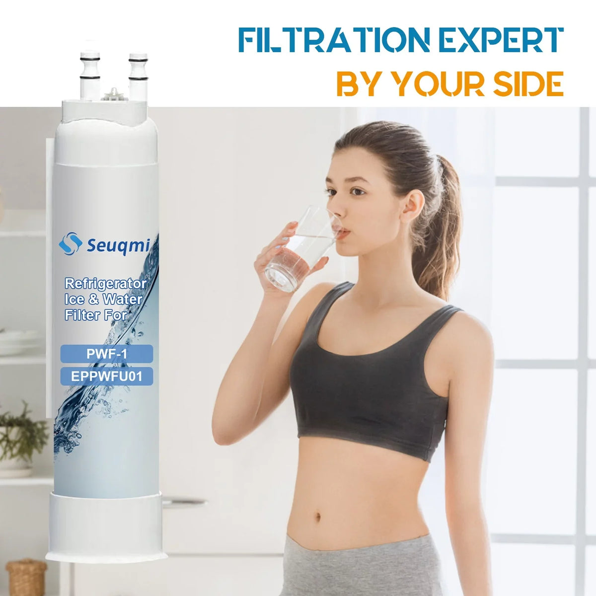 and FPPWFU01 filters Frigidaire®PurePour Seuqmi PWF-1 2Pack brand ice with are compatible water