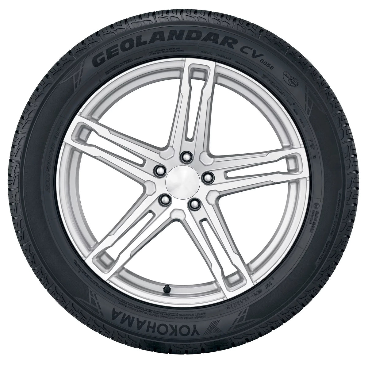 Tire 107H G058 Yokohama SUV/Crossover CV All Season Geolandar 245/65R17