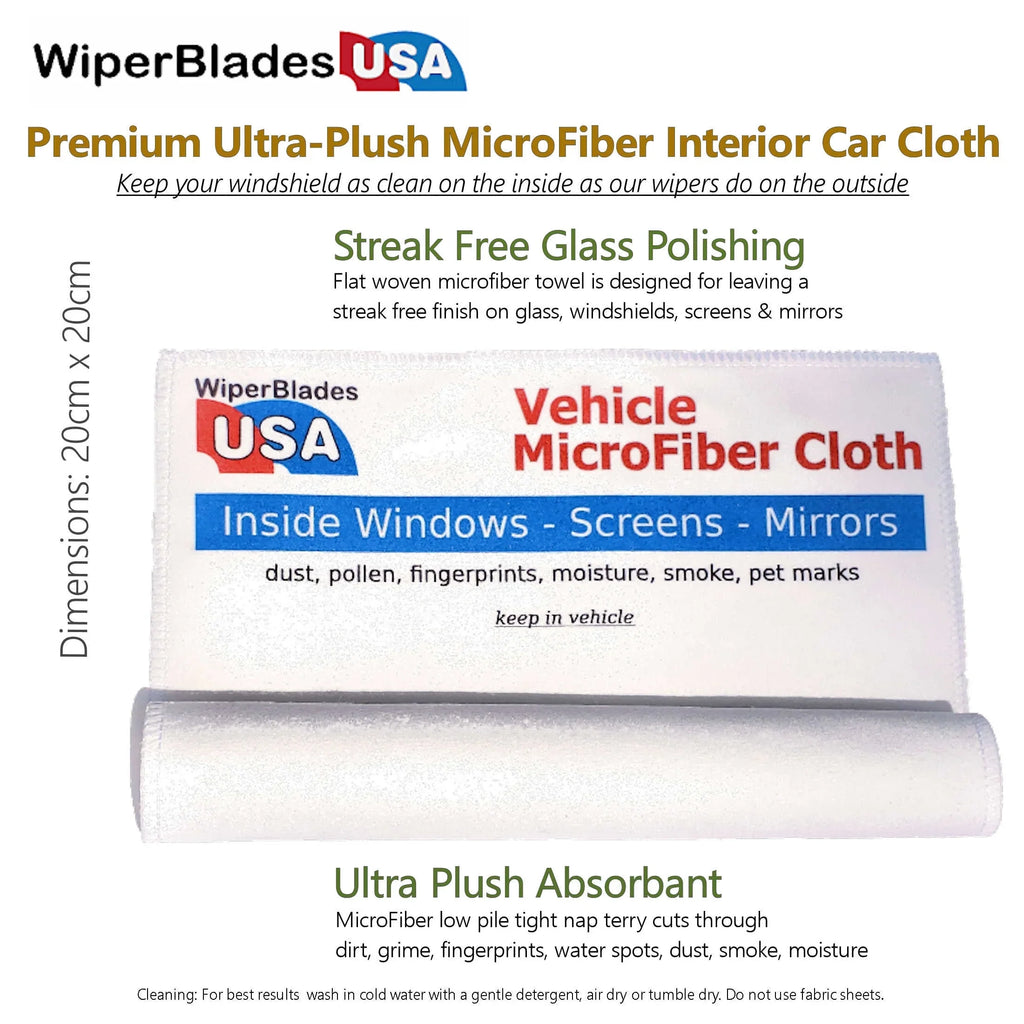 Wipers Wiper (Set Cadillac Beam w/Rear Blade XT4 of 3) 2020
