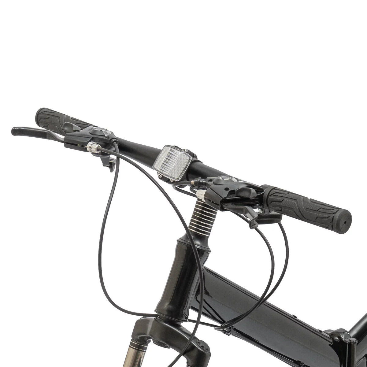Folding Miumaeov 26" Max 150kg/330lbs Loading Carbon Camping Bike City Shifter Light Bicycle Black Bike 21-Speed Steel Weight Adult Folding