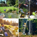 Air Bubble Fish Pond Pipe 2 Pump Oxygenation Pipe Aerator 2 Air With 2 Huiop Solar With pump,6w Bubble Air 2 Leeofty Aerator Pump Pump Dsfen Pool Fish Pump Solar With