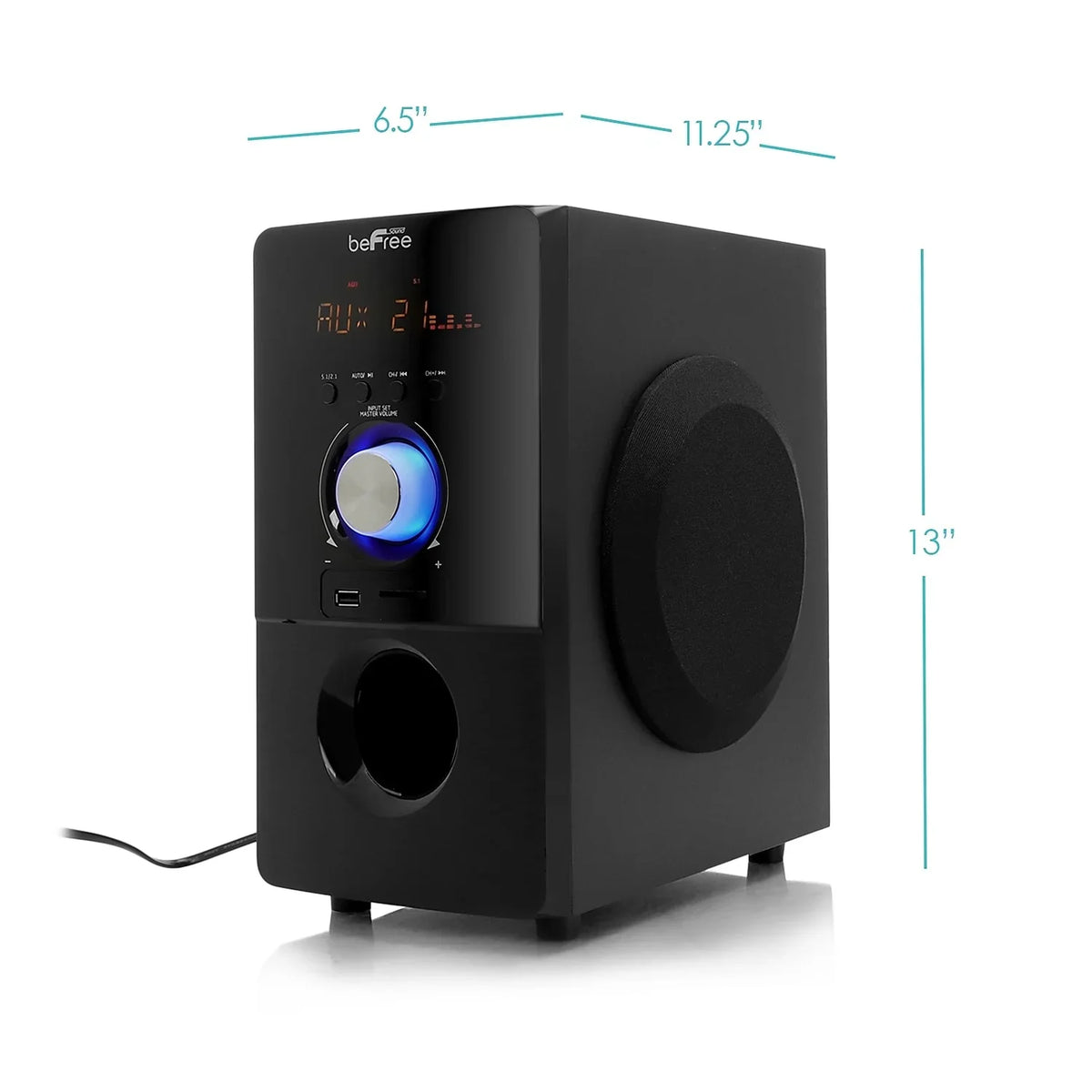 beFree 80 Channel (93695498M) 93695498M W Sound Sound Speaker Surround Black 5.1