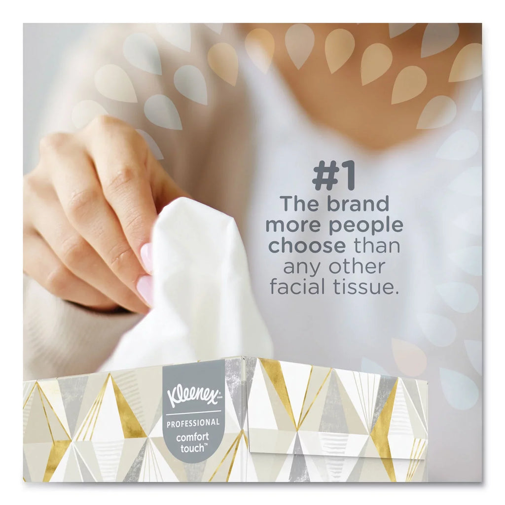 Tissue, 125 Boxes/carton White 2-ply, 12 Facial Kleenex® Sheets/box,