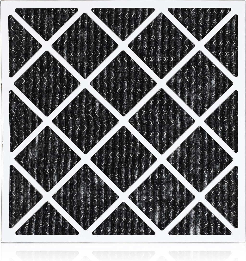 Odor Carbon 8 Eliminator with AC 20x24x1 Filterbuy Activated Pleated Filters (2-Pack) HVAC MERV Furnace Air