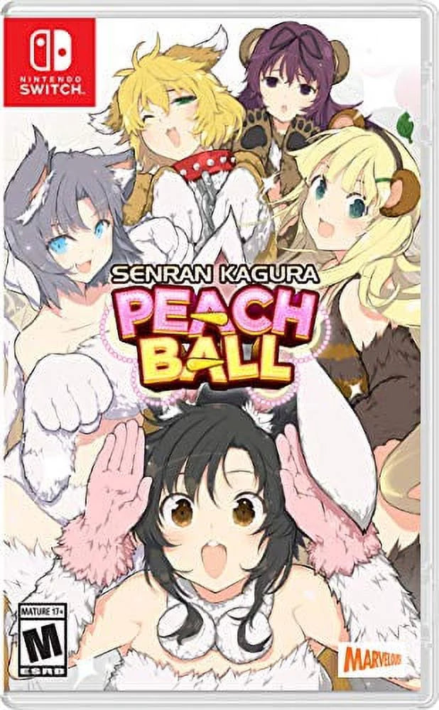 Senran Nintendo Kagura Ball Switch Peach -